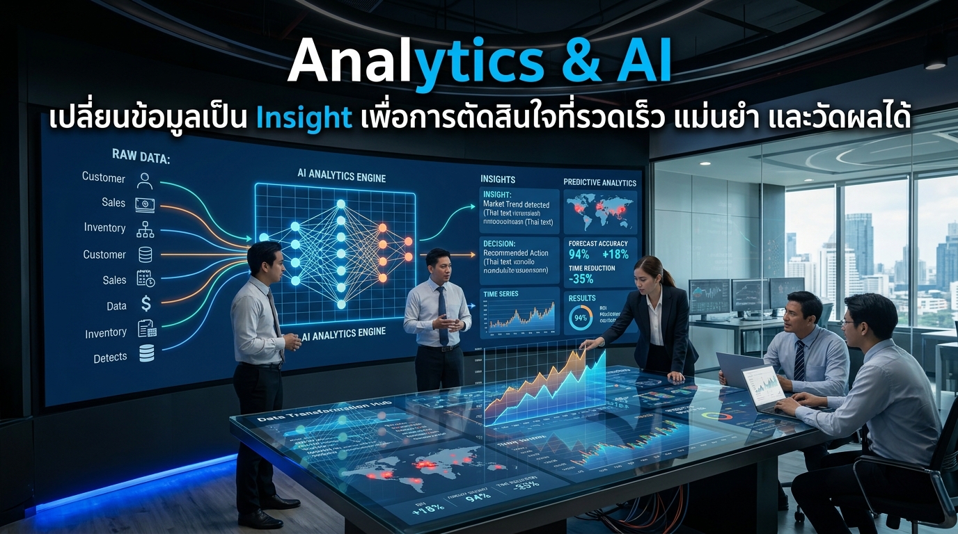Analytics and AI