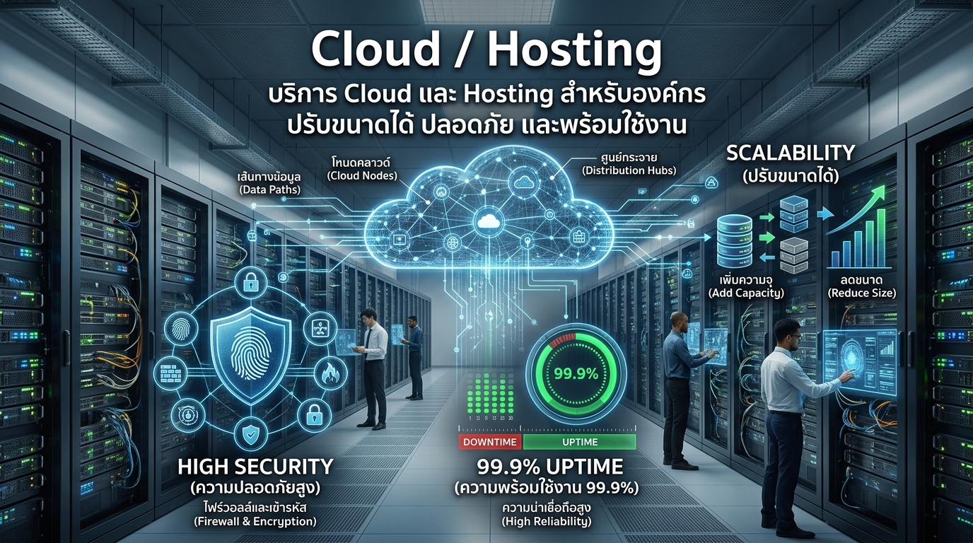 Cloud hosting for enterprise customers