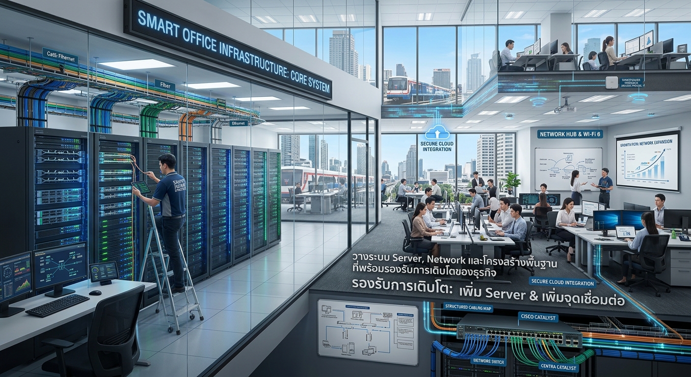 Smart office infrastructure